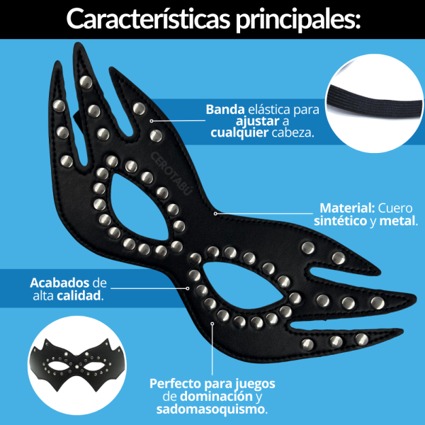 Antifaz Erótico Tipo Máscara para Ojos