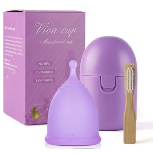 Kit de Copa Menstrual con Vaso Esterilizador
