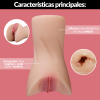 Masturbador Masculino con Forma de Vagina